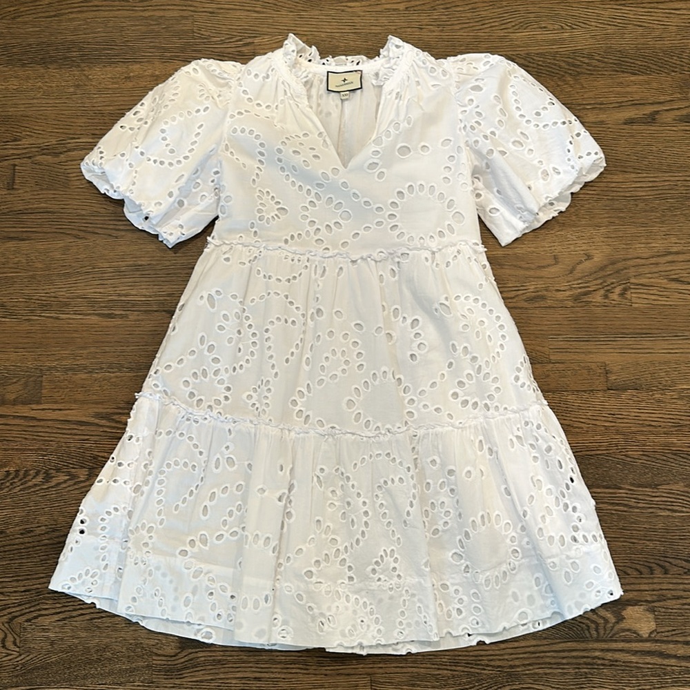 Tuckernuck x Cameran Eubanks Wimberly Palmer Eyelet Dress - Picture 4 of 7